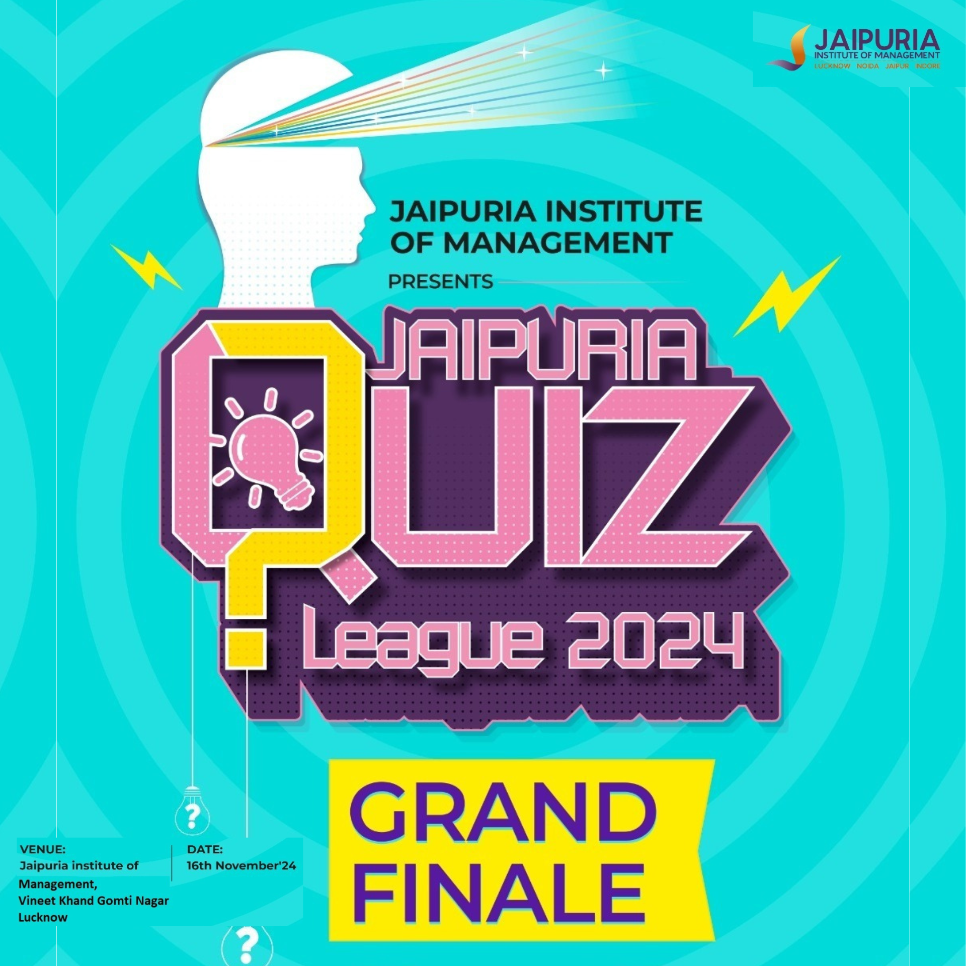 Jaipuria Quiz League 2024